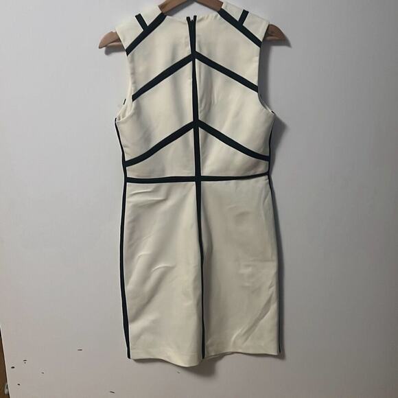 Robert Rodriguez Geometric Piping Sheath‎ Dress Size 4 - Picture 5 of 8